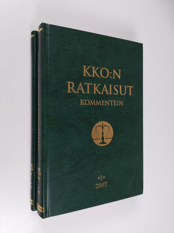Pekka (toim.) Timonen : KKO:n ratkaisut kommentein 2007 1-2