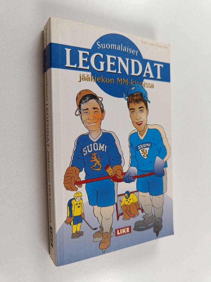Juha (toim.) Vuorinen : Suomalaiset legendat jääkiekon MM-kisoissa