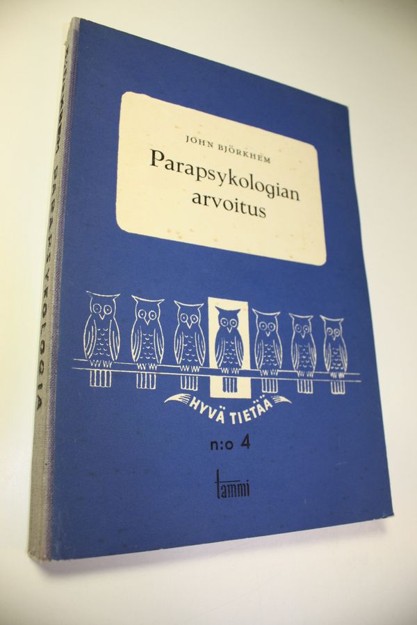 John Björkhem : Parapsykologian arvoitus