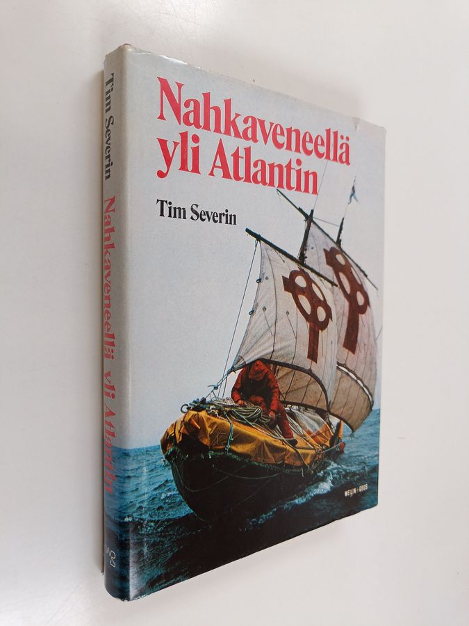 Tim Severin : Nahkaveneellä yli Atlantin