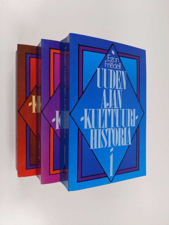 Egon Friedell : Uuden ajan kulttuurihistoria 1-3