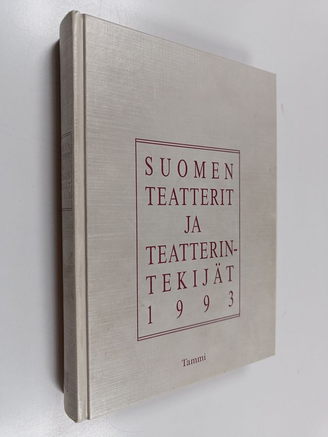 Riitta ym. (toim.) Seppälä : Suomen teatterit ja teatterintekijät 1993 : yhteisö- ja henkilöhakemisto
