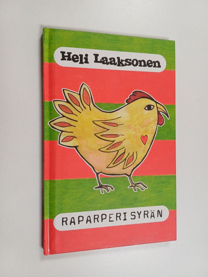 Heli Laaksonen : Raparperisyrän : runoja (signeerattu)