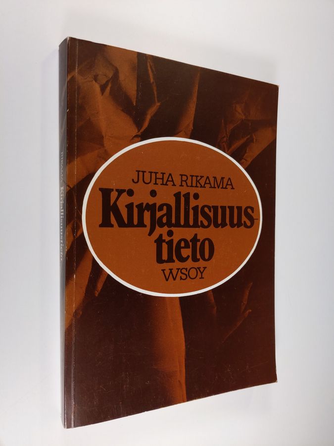 Juha Rikama : Kirjallisuustieto