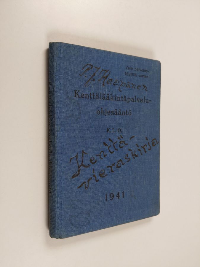 Kenttälääkintäpalveluohjesääntö, K. L. O