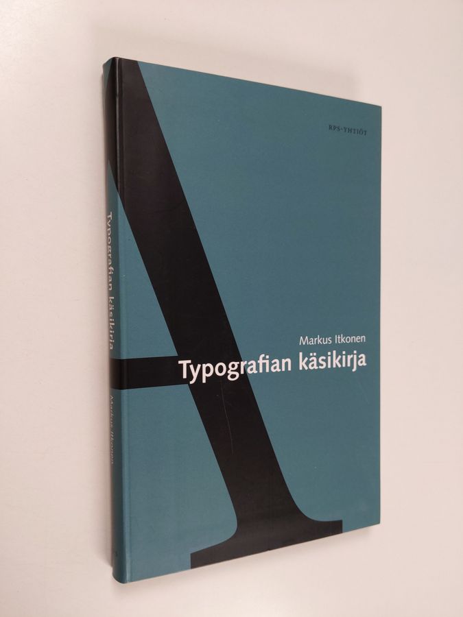Markus Itkonen : Typografian käsikirja