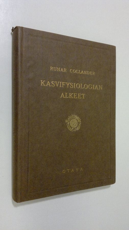 Runar Collander : Kasvifysiologian alkeet