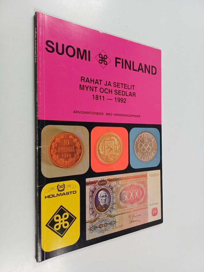 Suomi 1992 : rahat ja setelit 1811-1992 : arviohintoineen = Finland 1992 : mynt och sedlar 1811-1992 : med värderingspriser = Finland 1992 : coins and banknotes 1811-1992 : with valuations - Finland 1992