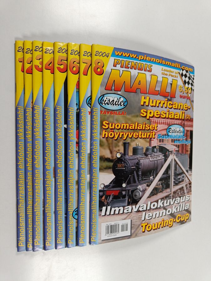 Pienoismalli vuosikerta 2004 (1-8)