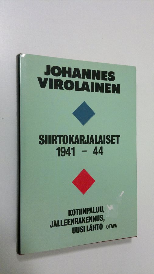 Johannes Virolainen : Siirtokarjalaiset 1941-44 : kotiinpaluu, jälleenrakennus, uusi lähtö
