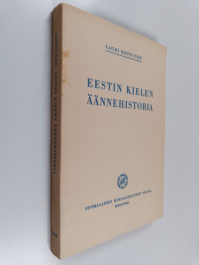 Lauri Kettunen : Eestin kielen äännehistoria
