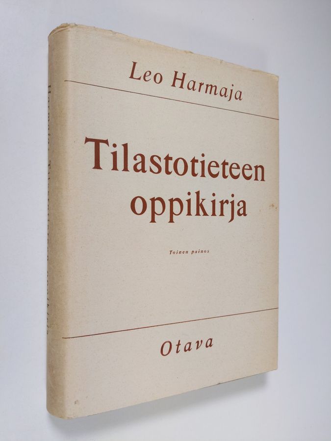 Leo Harmaja : Tilastotieteen oppikirja