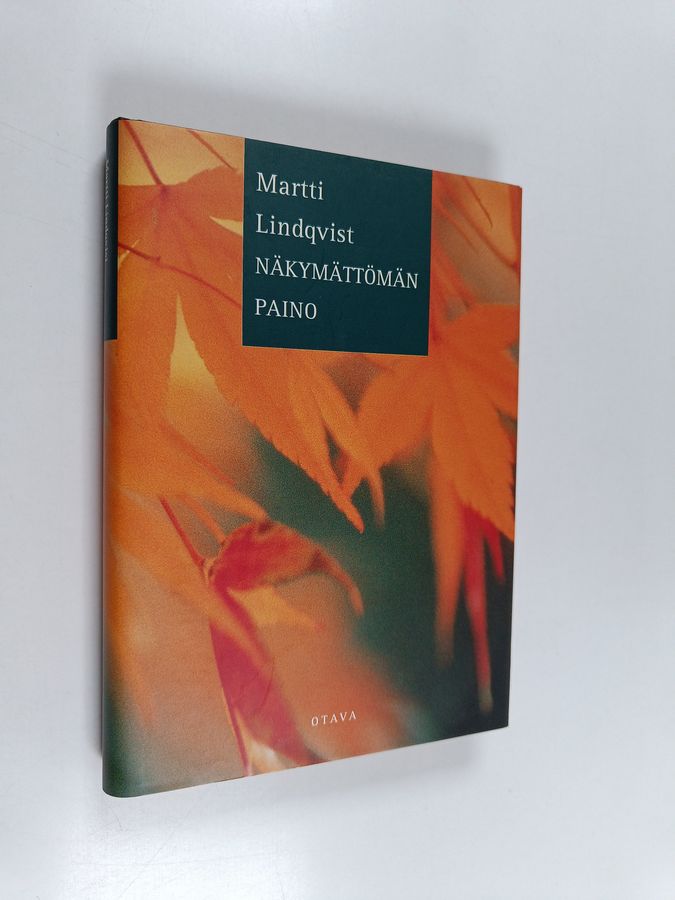 Martti Lindqvist : Näkymättömän paino (signeerattu, tekijän omiste)