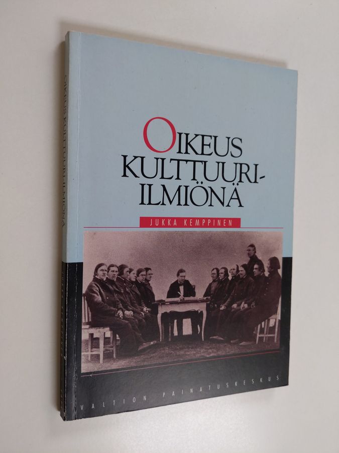 Jukka Kemppinen : Oikeus kulttuuri-ilmiönä