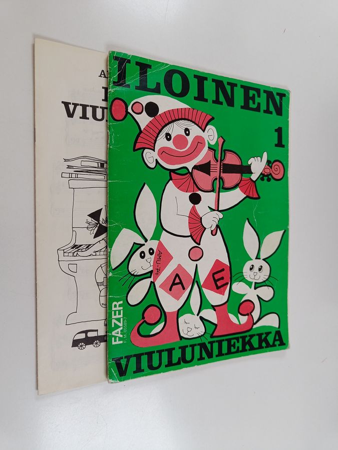 Anna-Maija Usma : Iloinen viuluniekka 1 + säestyskirja