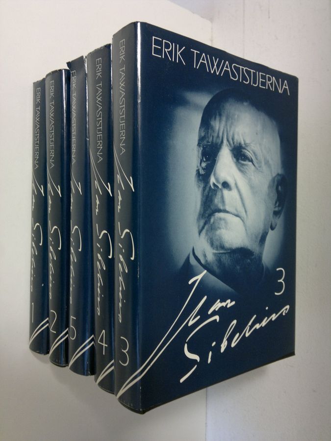 Erik Tawaststjerna : Jean Sibelius 1-5 (numeroitu)