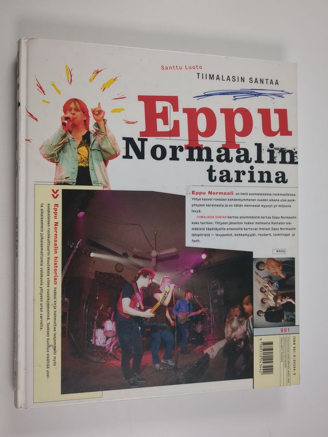 Santtu Luoto : Tiimalasin santaa : Eppu Normaalin tarina