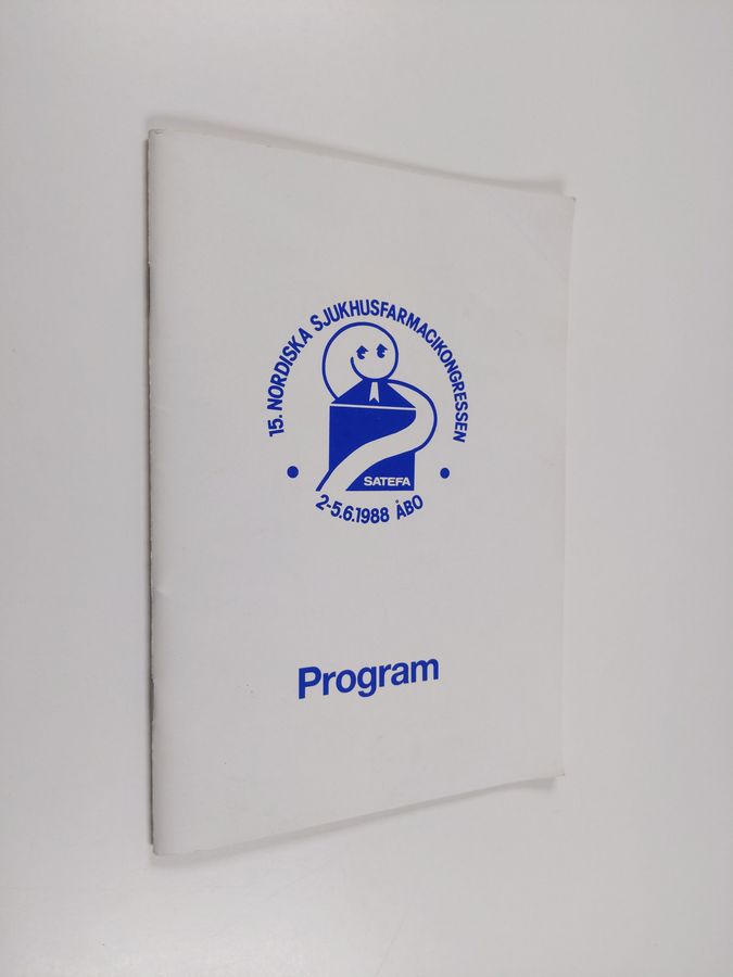 15. Nordiska Sjukhusfarmacikongressen 2.-5.6.1988 Åbo, Finland