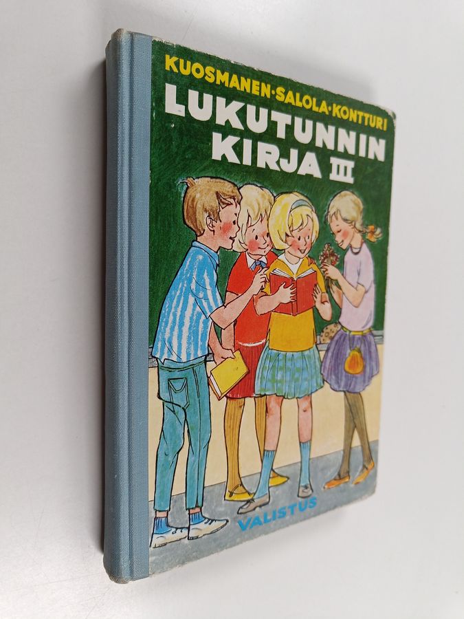 Paavo ym. (Toim.) Kuosmanen : Lukutunnin kirja 3, Lukemisen oppikirja kansakoulun III ja IV luokalle
