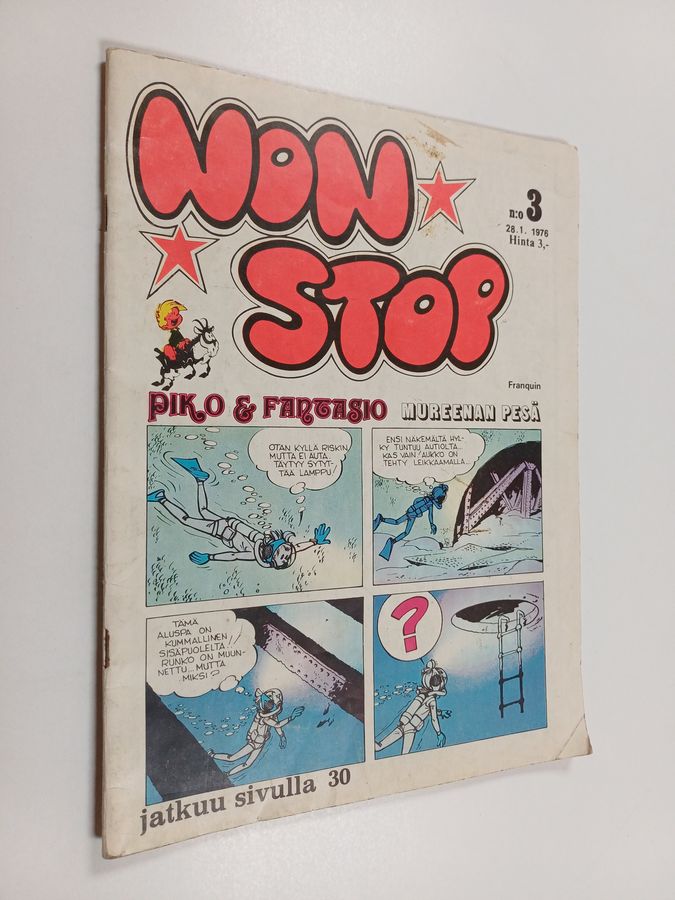 Non Stop 3/1976 : Piko&Fantasio - Mureenan pesä