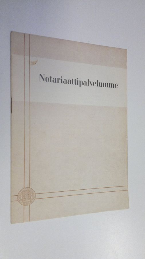 Notariaattipalvelumme