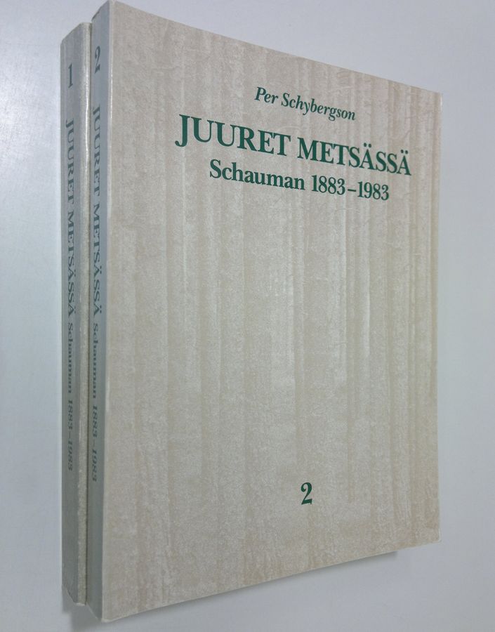 Per Schybergson : Juuret metsässä 1-2 : Schauman 1883-1983