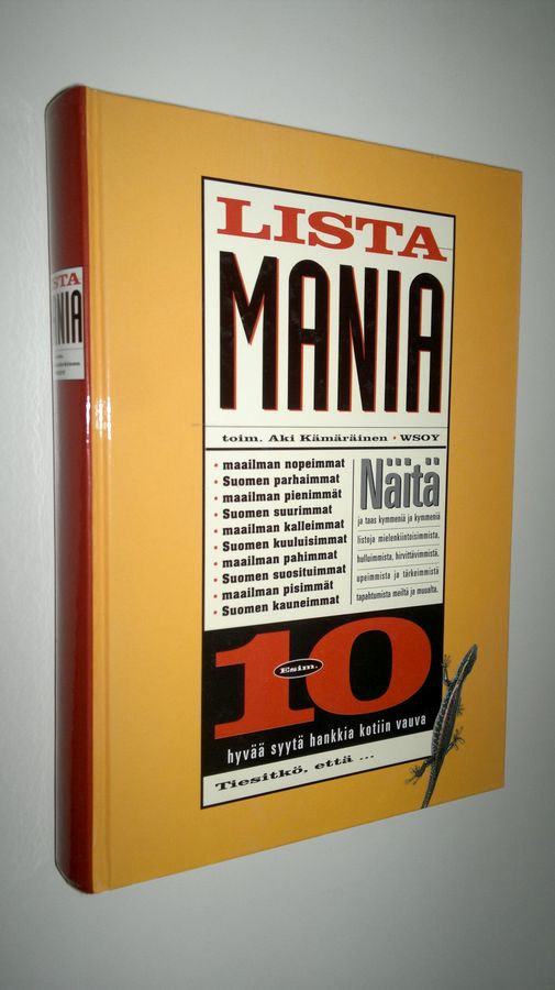 Aki (toim.) Kämäräinen : Listamania