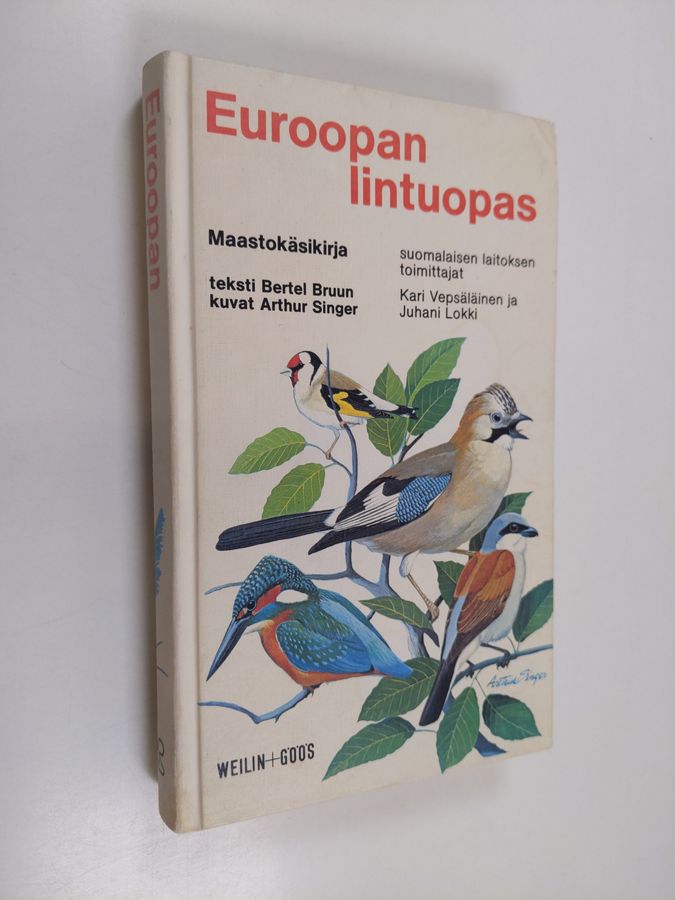 Bertel Bruun : Euroopan lintuopas : maastokäsikirja
