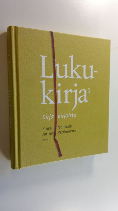 Kaisa Neimala : Lukukirja : kirja kirjoista