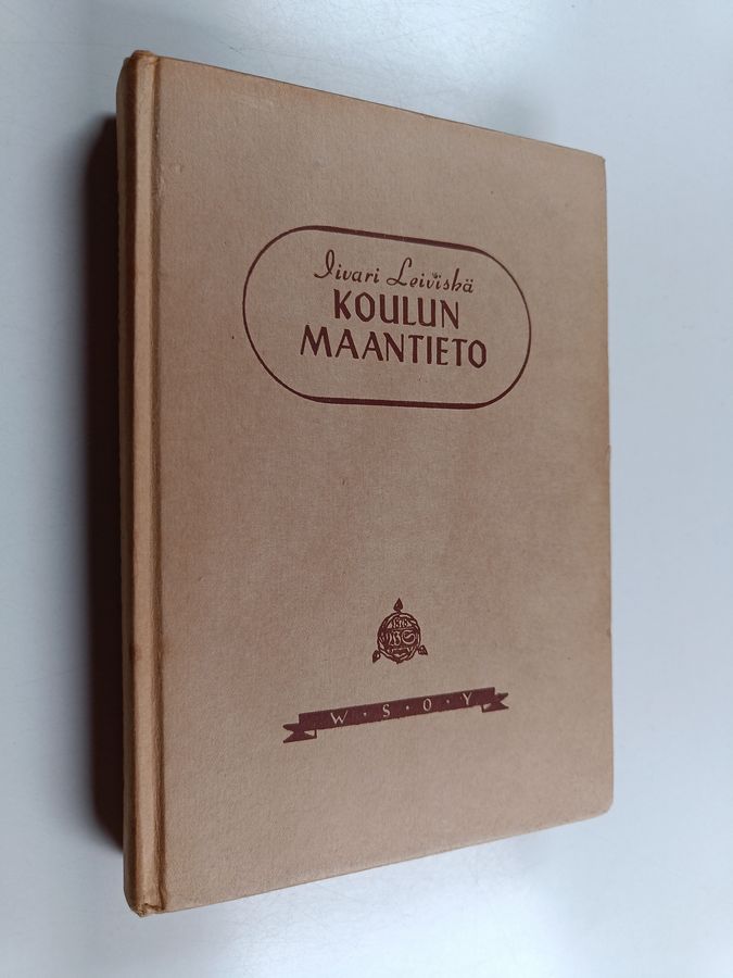 Iivari Leiviskä : Koulun maantieto
