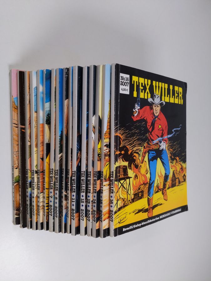 Tex Willer vuosikerta 2007 (1-16)